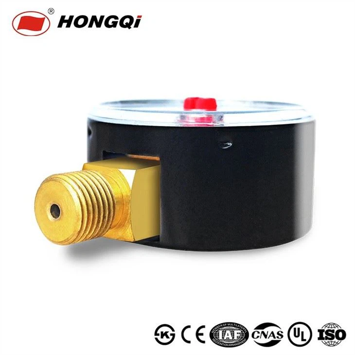 2 Inch Red Pointer 0-4 Bar Pressure Meter