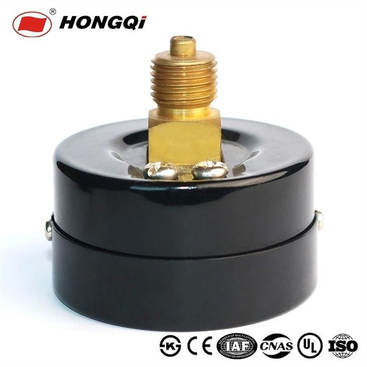 Bourdon Tube Steam Color UV Scale Pressure Gauge