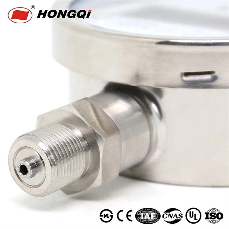 Digital Pressure Gauges Accuracy 0.1% 0.2% 0.5% Manometer LCD Display Stainless Steel Temp Measure For Oil Water Fuel