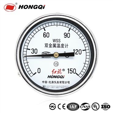 0-150도 바닥 장착 바이메탈 온도계